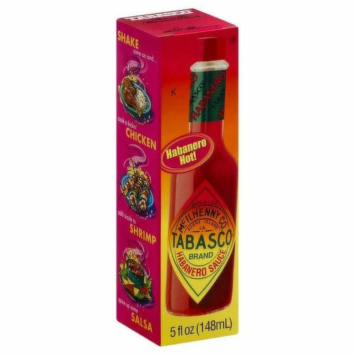 Tabasco Pepper Sauce Habanero, 5 Ounce 3 Tabasco Pepper Sauce Habanero, 5 Ounce