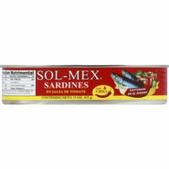 Sol-Mex Sardines, In Tomota Sauce, With Chili, 15 Ounce