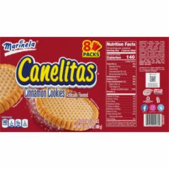 Marinela Cookies, Cinnamon, 8 Packs, 8 Each