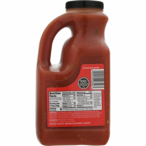 First Street Salsa Picante, Mild, 64 Ounce 3 First Street Salsa Picante, Mild, 64 Ounce