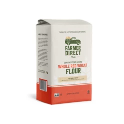 Farmer Direct Whole Red Wheat Flour 5 Lb, 5 Pound