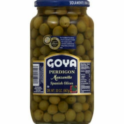 Goya Olives, Spanish, Manzanilla, 20 Ounce