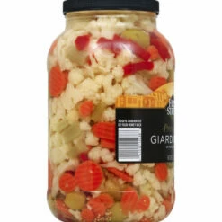 First Street Giardiniera, In Pickling Spices, Premium, 128 Ounce -Delicious Food Shop 0575e70b 6048 48bf bb1f 796ffa4a31e0