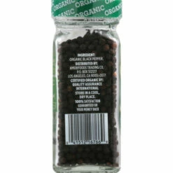 Sun Harvest Black Pepper, Organic, Whole, 1.76 Ounce -Delicious Food Shop 082fb4ec 1b62 4e93 87b0 64f3471d272b