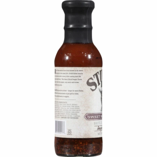 Stubb's Sweet Black Pepper Anytime Sauce, 12 Ounce 4 Stubb's Sweet Black Pepper Anytime Sauce, 12 Ounce - Image 2