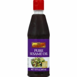 Lee Kum Kee Sesame Oil, Pure, 15 Ounce