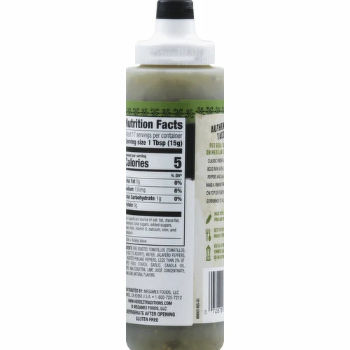 Herdez Taco Sauce, Verde, Original, 9 Ounce 3 Herdez Taco Sauce, Verde, Original, 9 Ounce