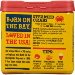 OLD BAY Classic Seafood Seasoning, 6 Ounce