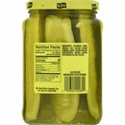 Mt Olive Pickles, Kosher Dill, Spears, 24 Fluid Ounce