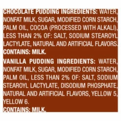 Snack Pack Pudding, Chocolate/Vanilla, Family Pack, 12 Each -Delicious Food Shop 106ba05e b6a4 49be a2b6 f8b23cfbf1f9