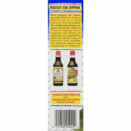 Kikkoman Batter Mix, Tempura, Extra Crispy, 10 Ounce 4 Kikkoman Batter Mix, Tempura, Extra Crispy, 10 Ounce - Image 2