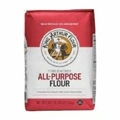 King Arthur All Purpose Unbleached Flour 25 Lb, 25 Pound