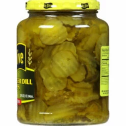 Mt Olive Pickles, Hamburger Dill Chips, 32 Fluid Ounce -Delicious Food Shop 151197f7 5744 4fc2 a92a 2d39a8800e09