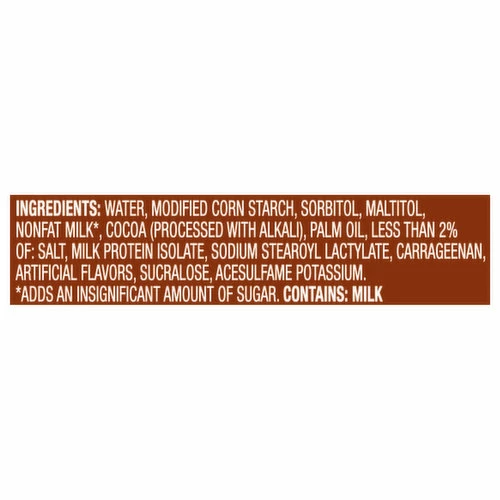 Snack Pack Sugar Free Chocolate Flavored Pudding, 4 Each 4 Snack Pack Sugar Free Chocolate Flavored Pudding, 4 Each - Image 2