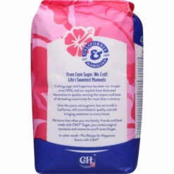 C&H Sugar, Granulated, Pure Cane, Premium, 4 Pound