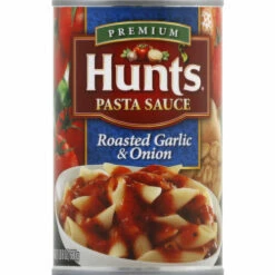 Hunt's Pasta Sauce, Roasted Garlic & Onion, 24 Ounce
