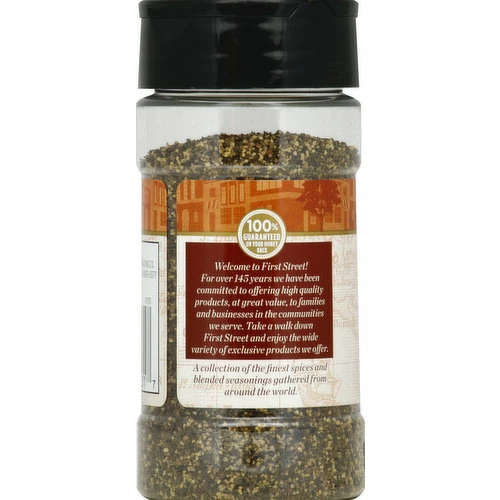 First Street Black Pepper, Ground, 2.8 Ounce 4 First Street Black Pepper, Ground, 2.8 Ounce - Image 2