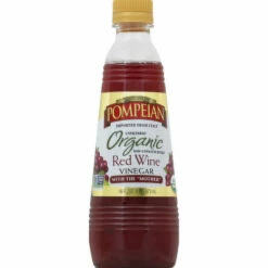 Pompeian Vinegar, Organic, Red Wine, 16 Ounce