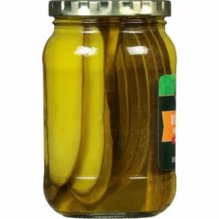 First Street Pickles, Kosher Dill, Sandwich Slices, Fresh Pack, 16 Fluid Ounce -Delicious Food Shop 201c00c1 10a0 4db3 8f50 45ddd9731cc6