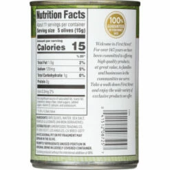 First Street Olives, California Ripe, Medium Pitted, 6 Ounce