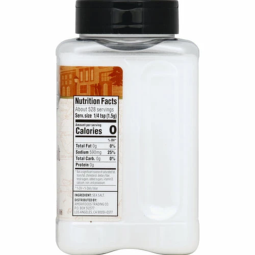 First Street Sea Salt, Fine, 28 Ounce 5 First Street Sea Salt, Fine, 28 Ounce - Image 3