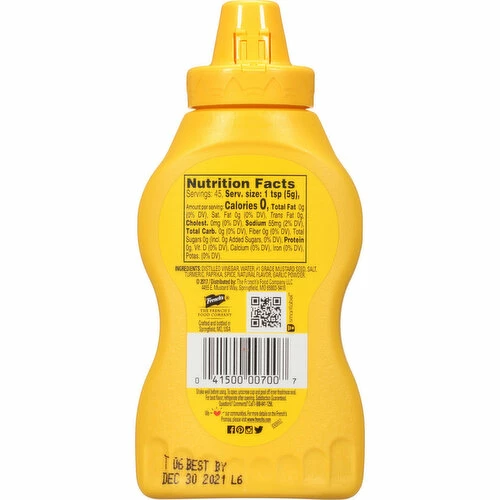 French's Classic Yellow Mustard, 8 Ounce 3 French's Classic Yellow Mustard, 8 Ounce