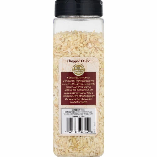 First Street Onion, Chopped, 14 Ounce 3 First Street Onion, Chopped, 14 Ounce