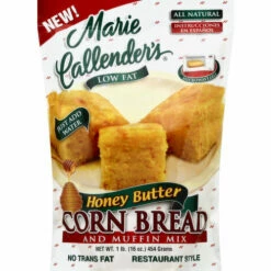 Marie Callender's Corn Bread And Muffin Mix, Restaurant Style, Honey Butter, 16 Ounce