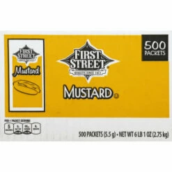 First Street Mustard, 500 Each
