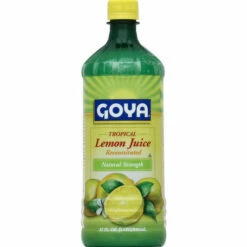 Goya Lemon Juice, Tropical, Natural Strength, Reconstituted, 32 Ounce