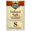 First Street Salt, Iodized, 26 Ounce -Delicious Food Shop 3aa53347 c737 4870 ac8d 101c8963024a