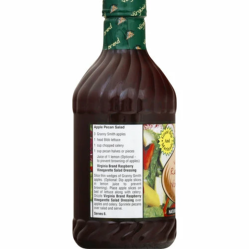 Virginia Brand Dressing, Gluten Free, Vidalia Onion, Raspberry Vinegarette, 33.81 Ounce 4 Virginia Brand Dressing, Gluten Free, Vidalia Onion, Raspberry Vinegarette, 33.81 Ounce - Image 2