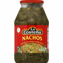 La Costena Jalapeno Slices, Pickled, Nachos, 64 Ounce