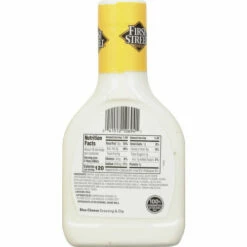 First Street Dressing & Dip, Blue Cheese, 16 Fluid Ounce
