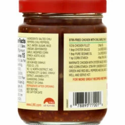Lee Kum Kee Sauce, Chili Garlic, 8 Ounce
