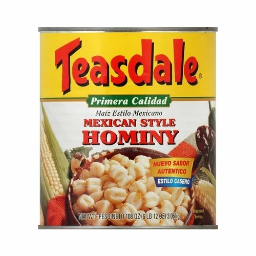 Teasdale Mexican Hominy 108 Oz, 108 Ounce 3 Teasdale Mexican Hominy 108 Oz, 108 Ounce
