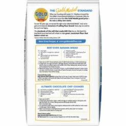Gold Medal All Purpose Flour, Enriched, Bleached, Presifted, 10 Pound