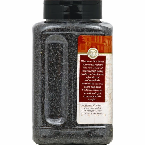 First Street Poppy Seeds, Whole, 14 Ounce 4 First Street Poppy Seeds, Whole, 14 Ounce - Image 2