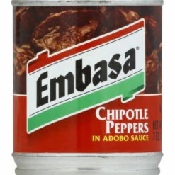 Embasa Peppers, Chipotle, In Adobo Sauce, 7 Ounce