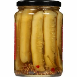Famous Dave's Pickle Spears, Sweet 'n Spicy, Mild, 24 Fluid Ounce
