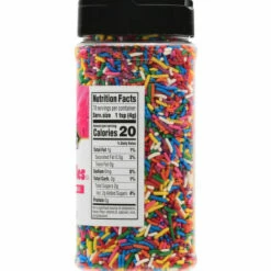First Street Sprinkles, Rainbow Jimmies, 11 Ounce -Delicious Food Shop 53e7250a 7b6a 4617 9cc2 30950de613f7