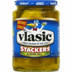 Vlasic Kosher Dill, Stackers, 24 Ounce