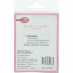 Betty Crocker Birthday Candles, Unicorn, 3 Each