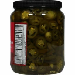 First Street Jalapeno Peppers, Sliced, Mild, 64 Fluid Ounce -Delicious Food Shop 57bf130a bbb2 4171 b542 b09a34bbc565