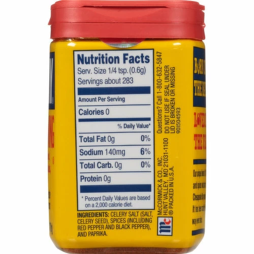 OLD BAY Classic Seafood Seasoning, 6 Ounce 5 OLD BAY Classic Seafood Seasoning, 6 Ounce - Image 3