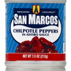 San Marcos Chipotle Peppers, In Adobo Sauce, 7.5 Ounce