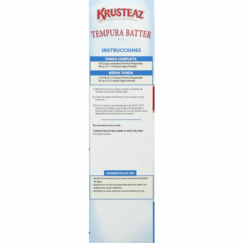 Krusteaz Tempura Batter Mix, 5 Pound 4 Krusteaz Tempura Batter Mix, 5 Pound - Image 2