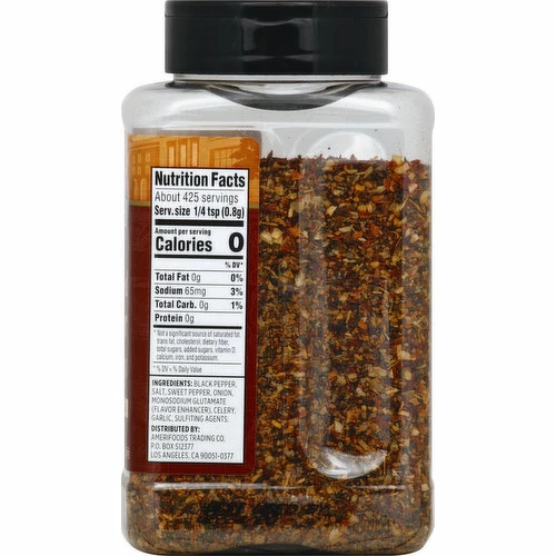 First Street Pepper Medley, Seasoned, Specialty Blends, 12 Ounce 5 First Street Pepper Medley, Seasoned, Specialty Blends, 12 Ounce - Image 3