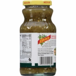La Victoria Salsa Verde, Medium, Thick'n Chunky, 16 Ounce