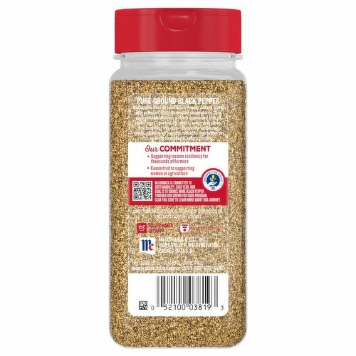McCormick Pure Ground Black Pepper, 6 Ounce 3 McCormick Pure Ground Black Pepper, 6 Ounce
